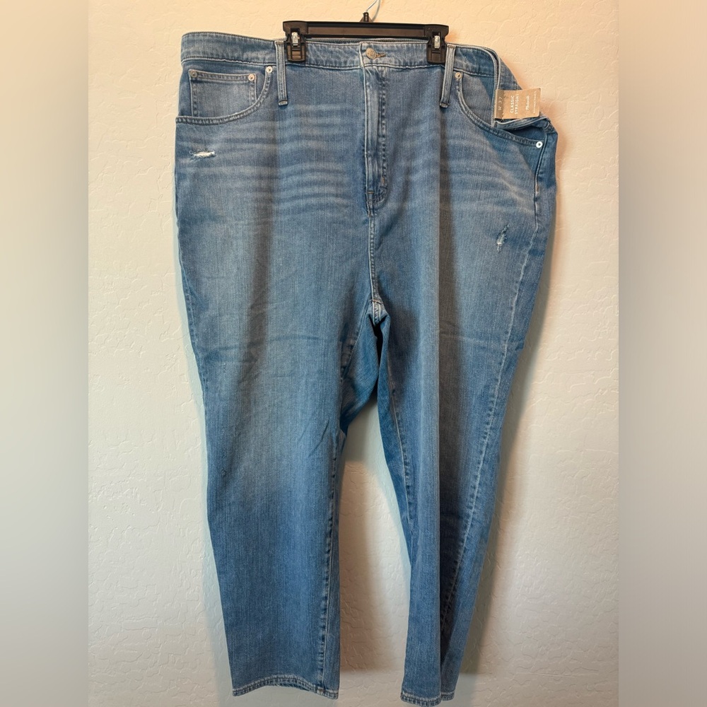 Madewell NWT Classic Straight Jeans - 37